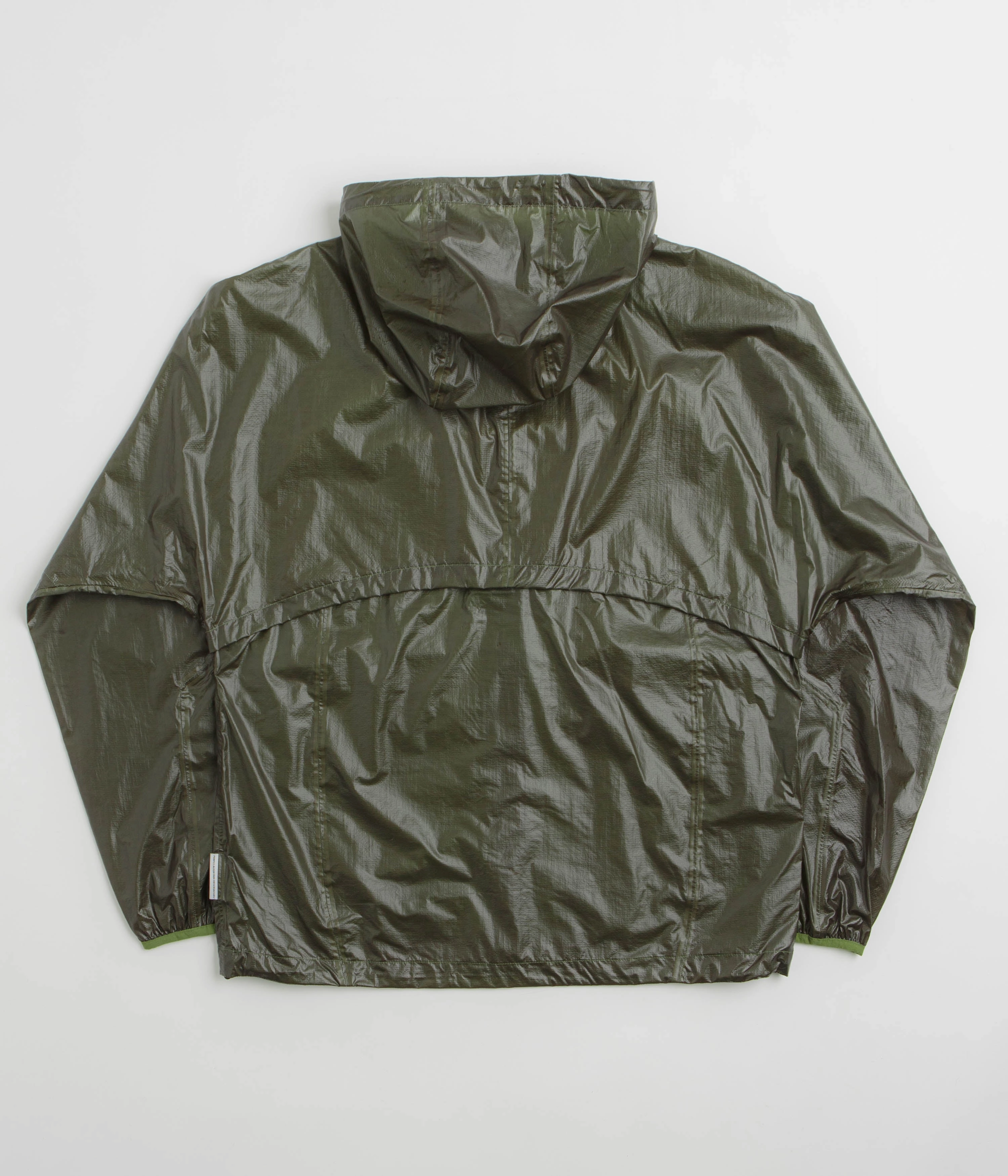 Purple Mountain Observatory Heatreactive Breeze Jacket - Khaki / Lime cold