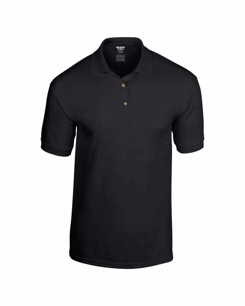 Polished Comfort Adult Jersey Polo | BLACK