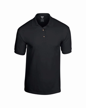 Polished Comfort Adult Jersey Polo | BLACK