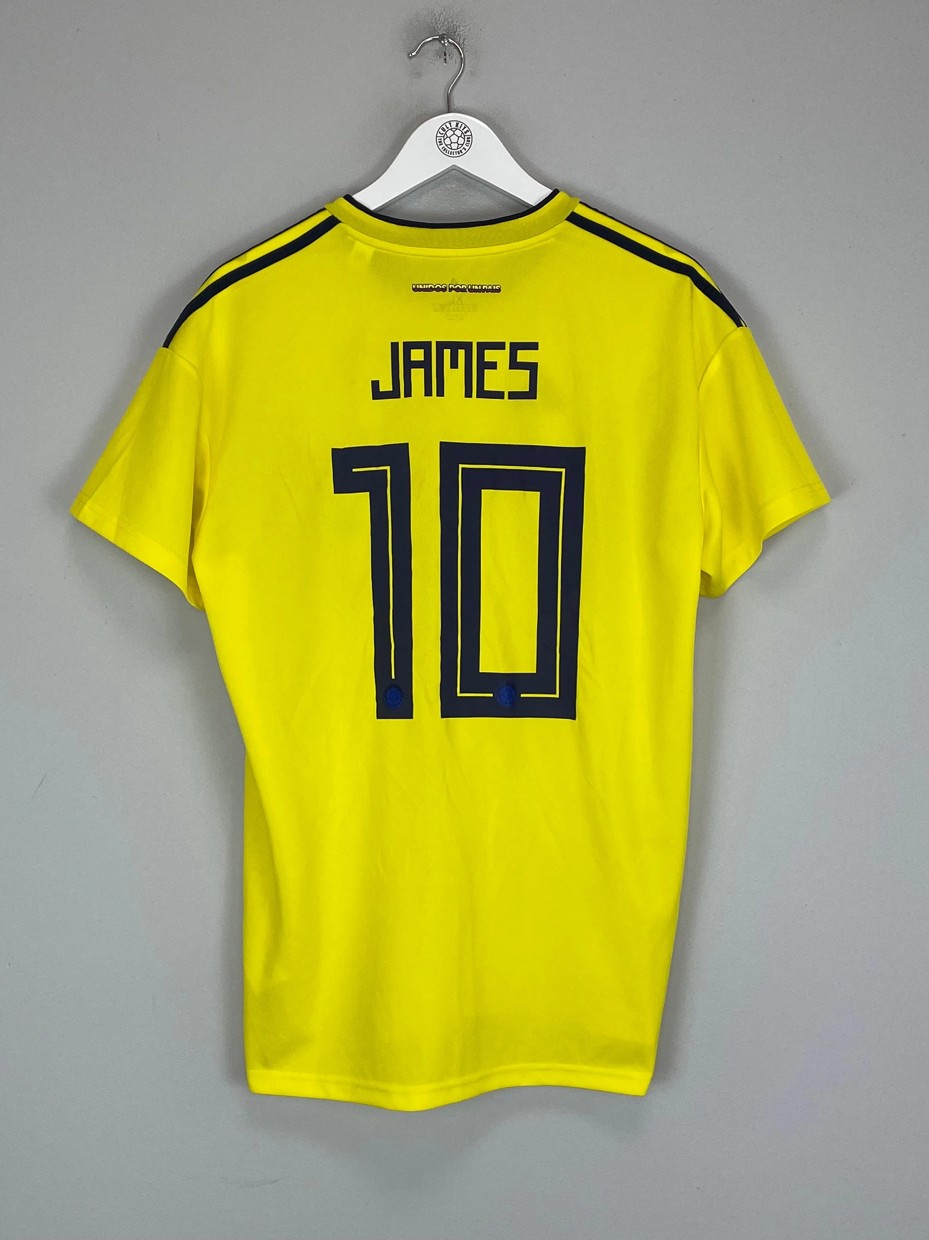 Rapid Evaporation Build 2018/19 COLOMBIA JAMES #10 HOME SHIRT (XL) ADIDAS