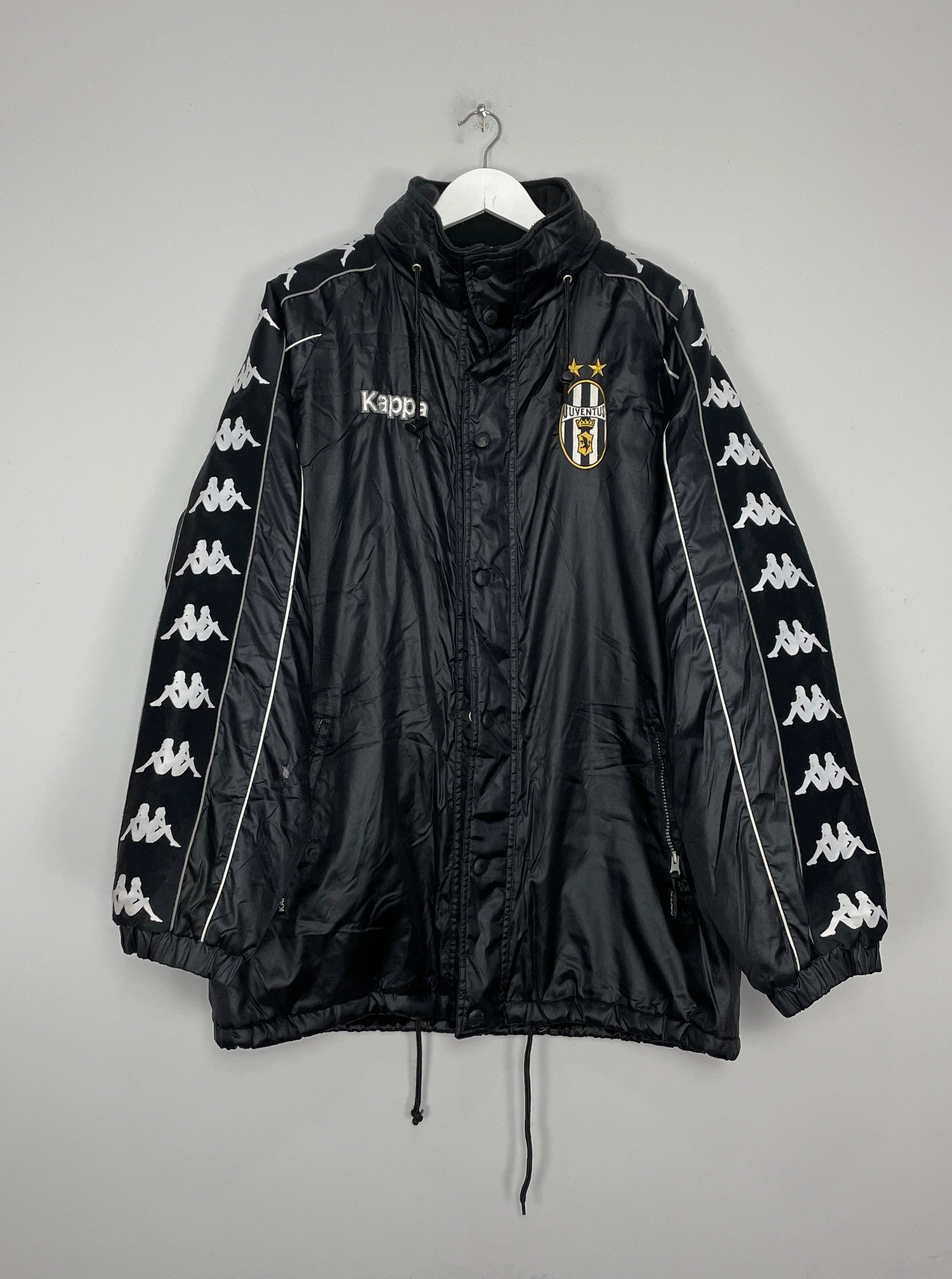 1998/99 JUVENTUS BENCH COAT (XL) KAPPA Durable Blends