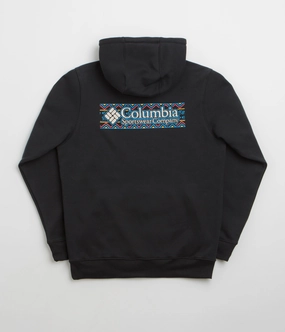 Columbia Meridian Creek Graphic Hoodie - Black / Branded Blanket Jaguar like Balanced Weight Distribution