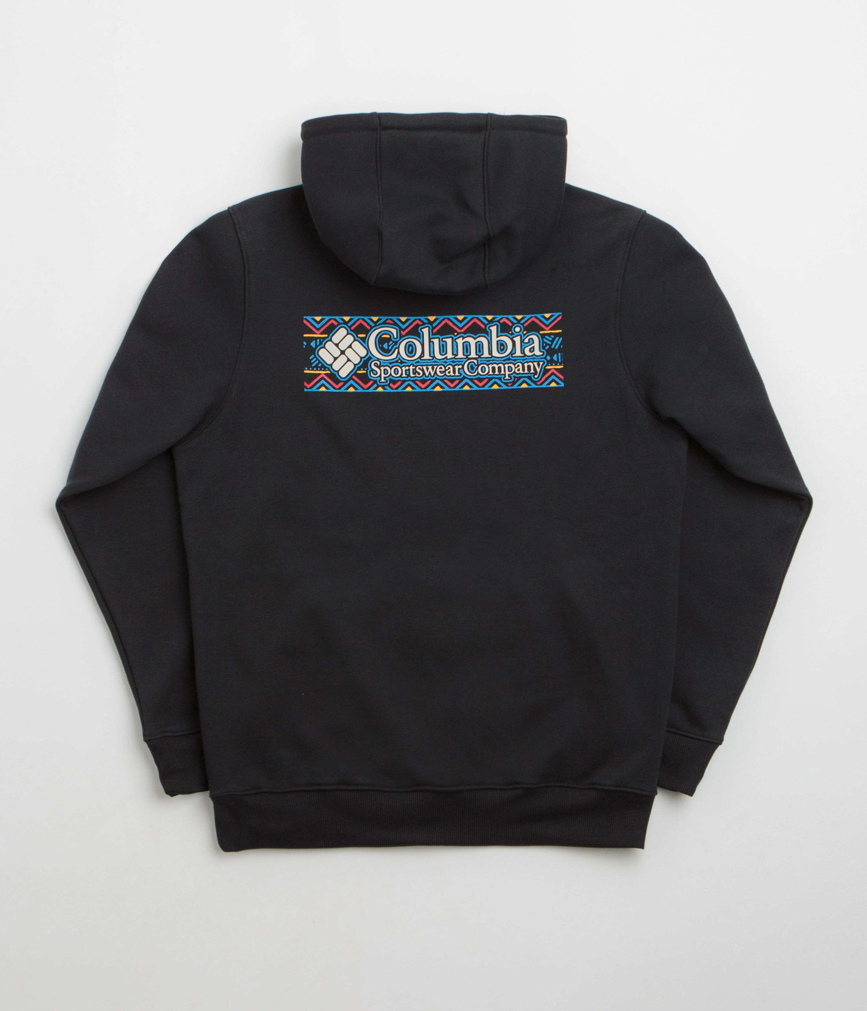 Columbia Meridian Creek Graphic Hoodie - Black / Branded Blanket Jaguar like Balanced Weight Distribution