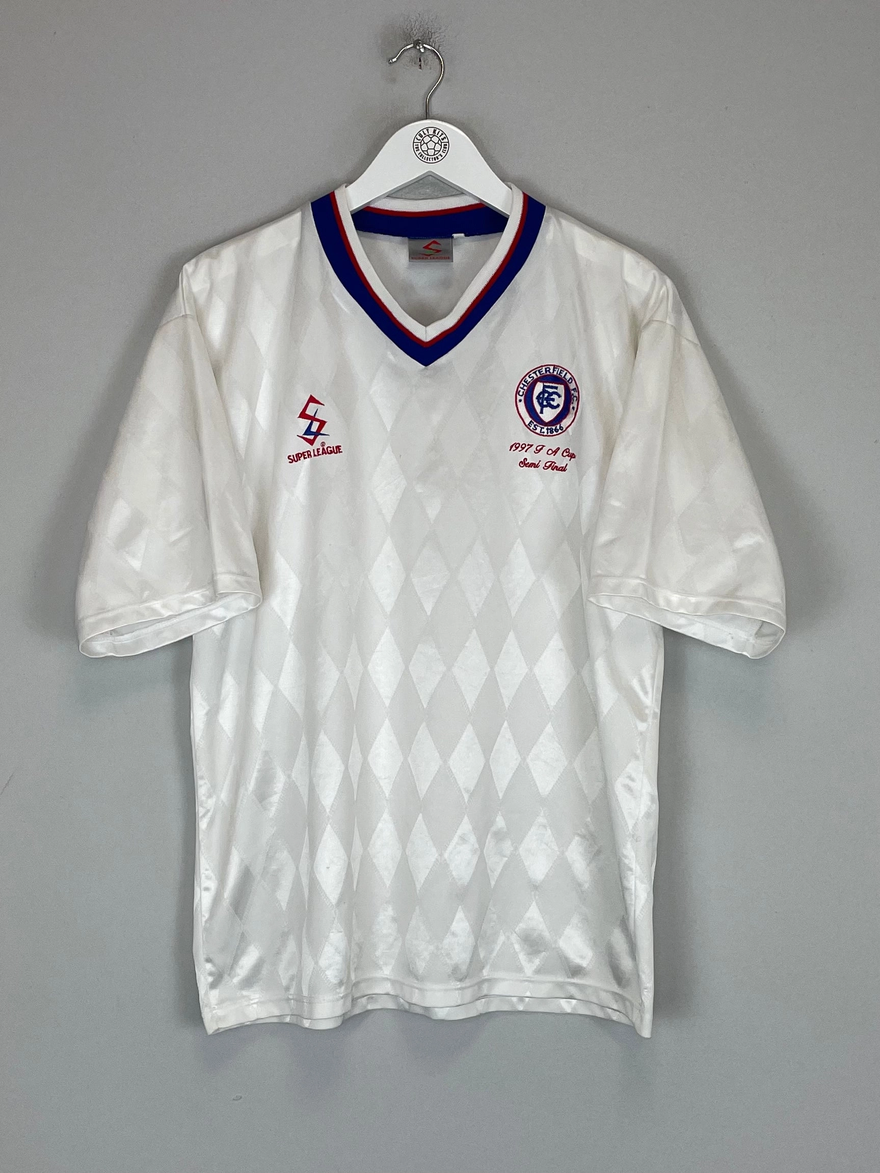 No Resistance 1997/98 CHESTERFIELD *FA CUP SEMI FINAL* SHIRT (L) SUPER LEAGUE