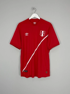 Wear Resistant Reinforcement Comfort Driven 2017/18 PERU AWAY SHIRT (XL) UMBRO