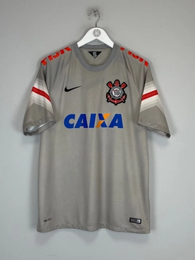 2014/15 CORINTHIANS AWAY SHIRT (L) NIKE Multi Directional Stretch Relaxed Fit