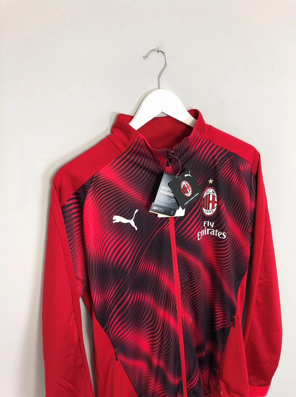2019/20 AC Milan *BNWT* Red Stadium Jacket (Multiple Sizes) Puma Safari wear