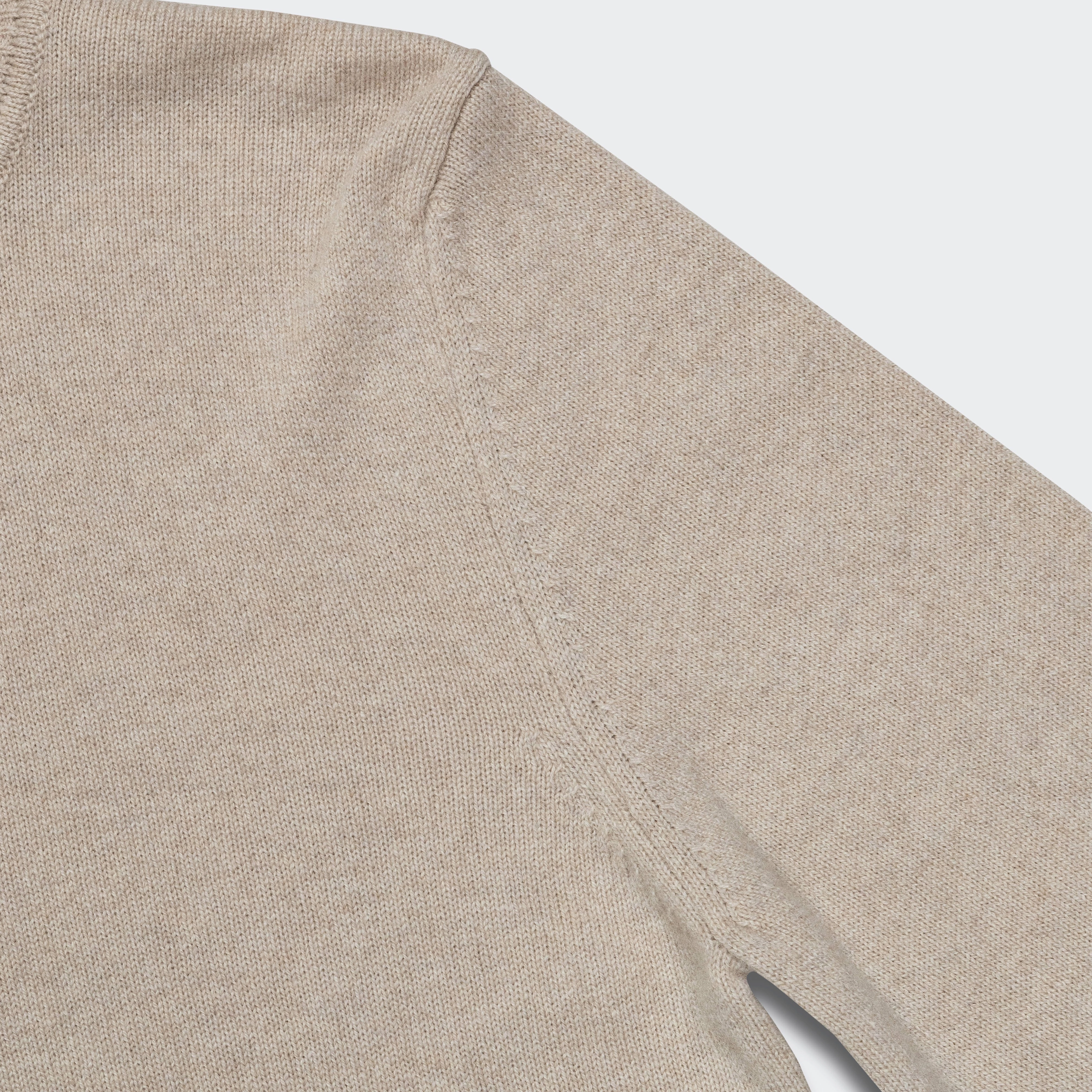 Kirk Merino Lambswool Turtleneck - Oatmeal OdorResistant