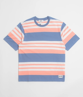 Stan Ray Stripe T-Shirt - Washed Red Practical Wear Anti Pilling Treatment