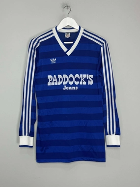 Street Ready 1985/86 SCHALKE L/S HOME SHIRT (M) ADIDAS