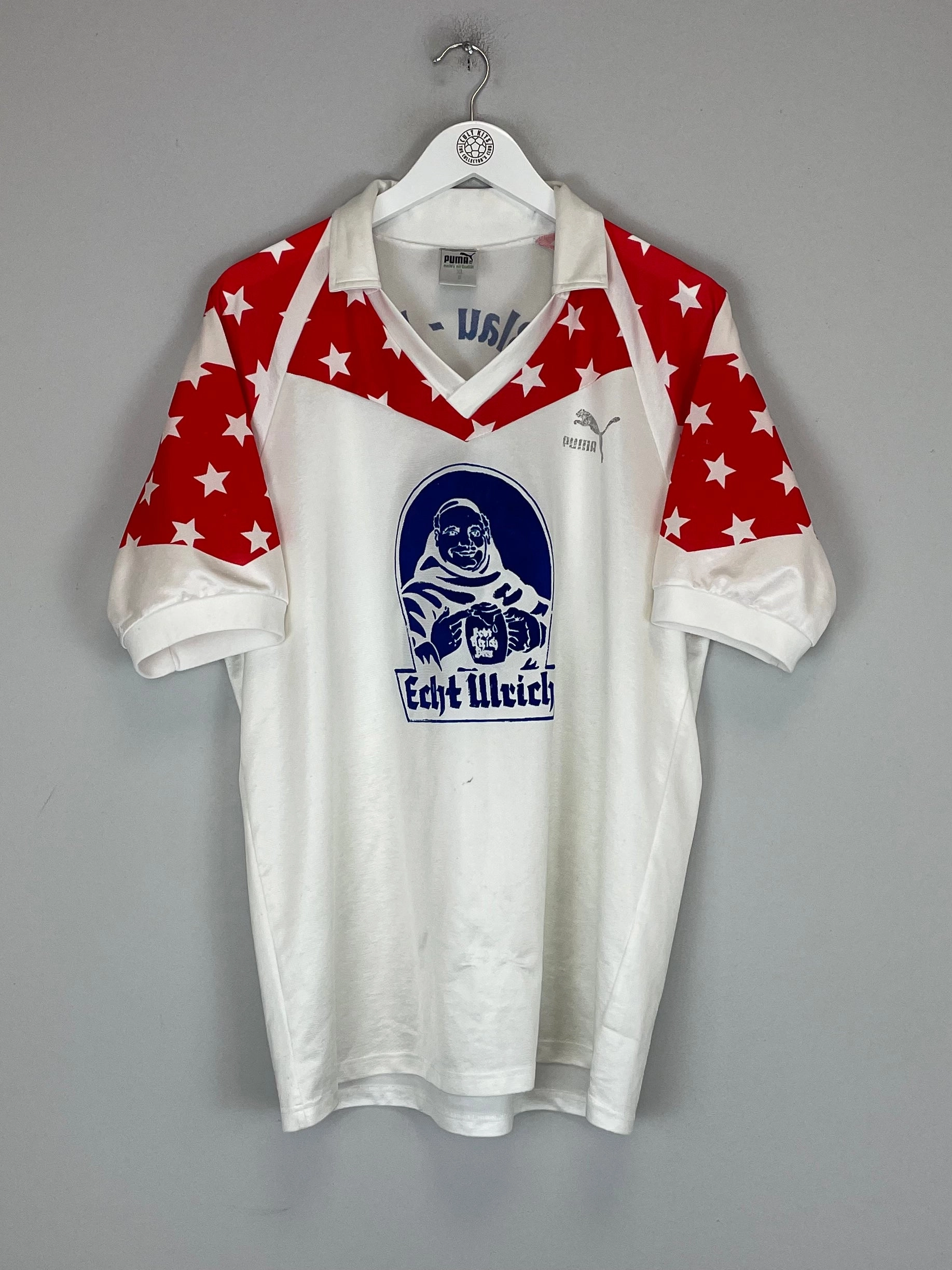 Odor Resistant Treatment 1989/90 SV BLAU DOLAU #3 HOME SHIRT (XL) PUMA