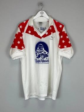 Odor Resistant Treatment 1989/90 SV BLAU DOLAU #3 HOME SHIRT (XL) PUMA