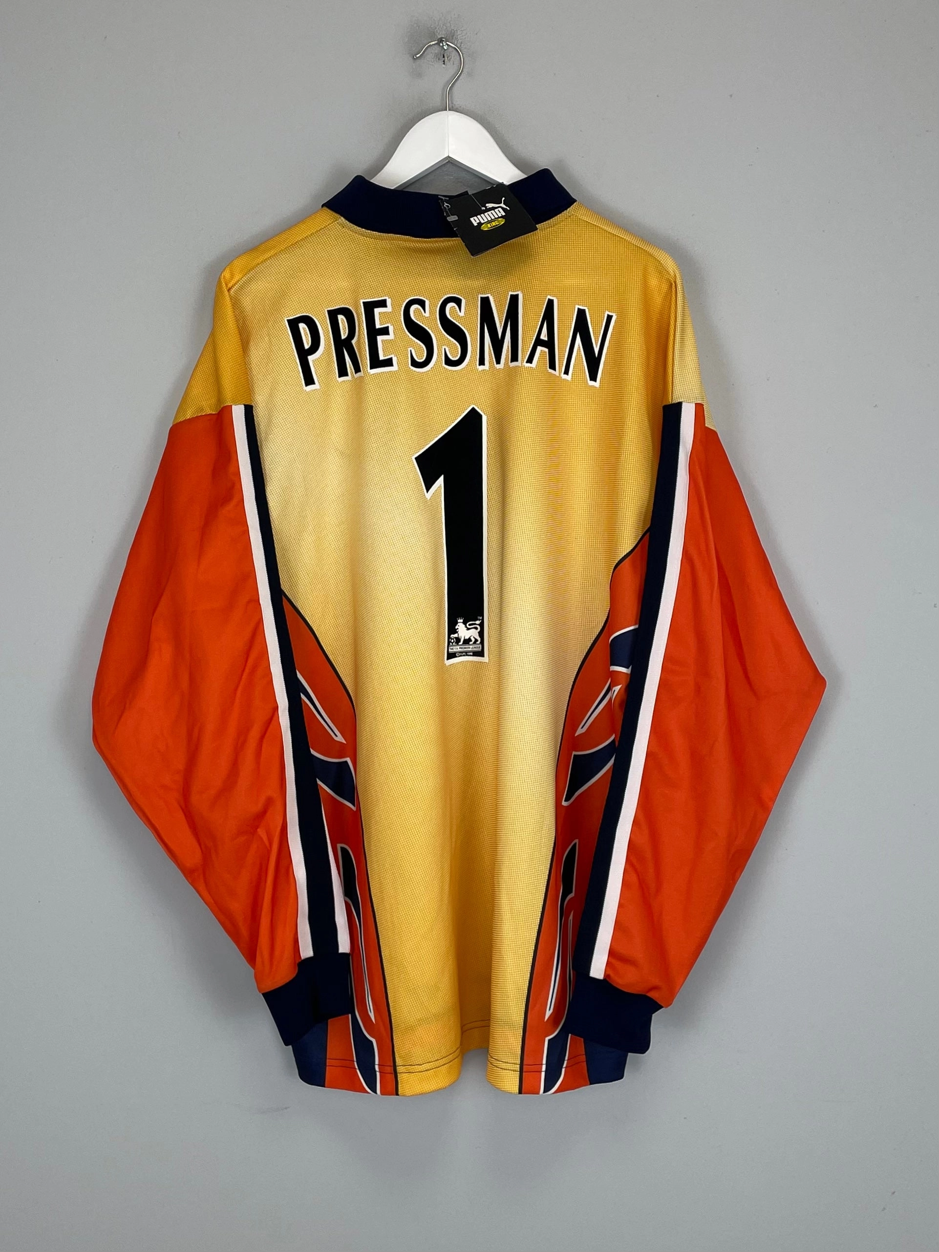1997/98 SHEFFIELD WEDNESDAY PRESSMAN #1 *BNWT* GK SHIRT (XL) PUMA Under Layer Boost Fit