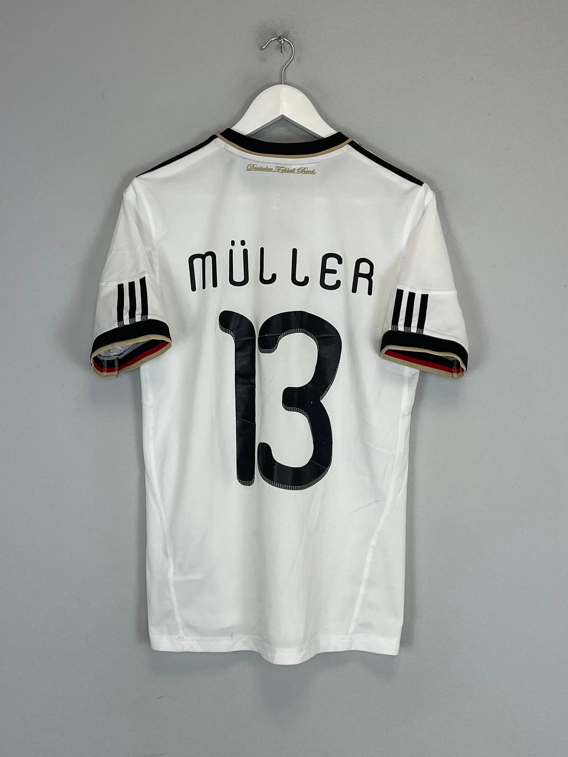2010/11 GERMANY MULLER #13 HOME SHIRT (XL.KIDS) ADIDAS Flexible Neckline