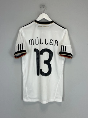 2010/11 GERMANY MULLER #13 HOME SHIRT (XL.KIDS) ADIDAS Flexible Neckline