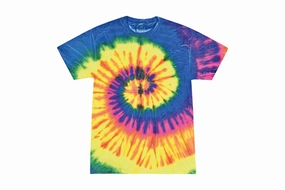 Rainbow Tie Dye T-Shirt | NEON RAINBOW Smart Fit