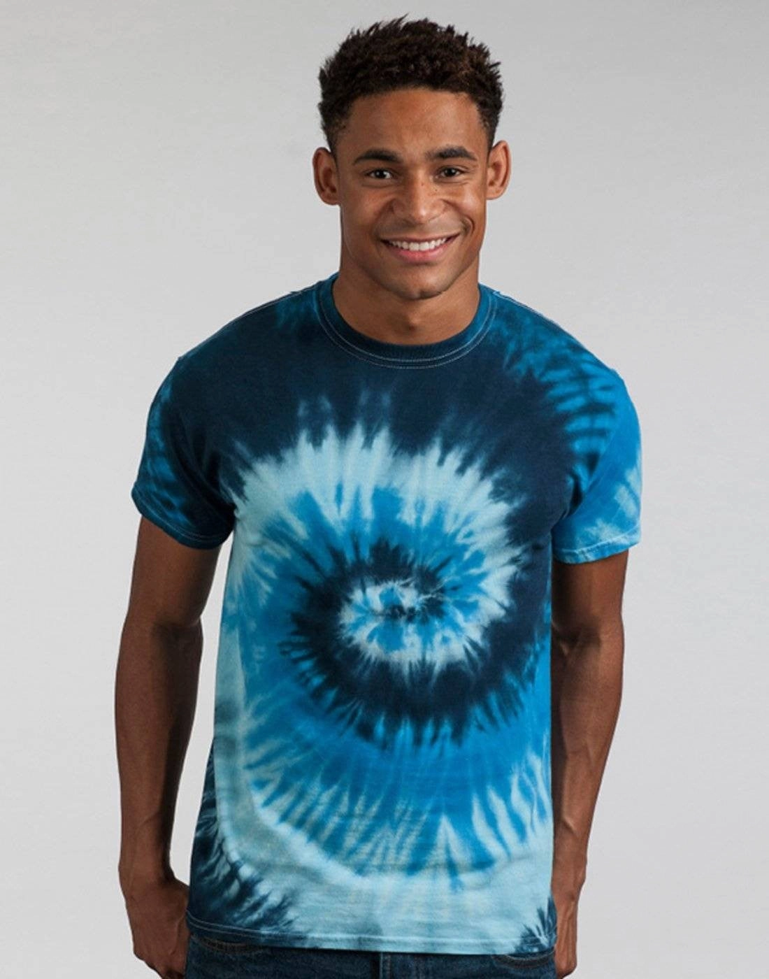 LayeringFriendly Rainbow Tie Dye T-Shirt | NEON RAINBOW