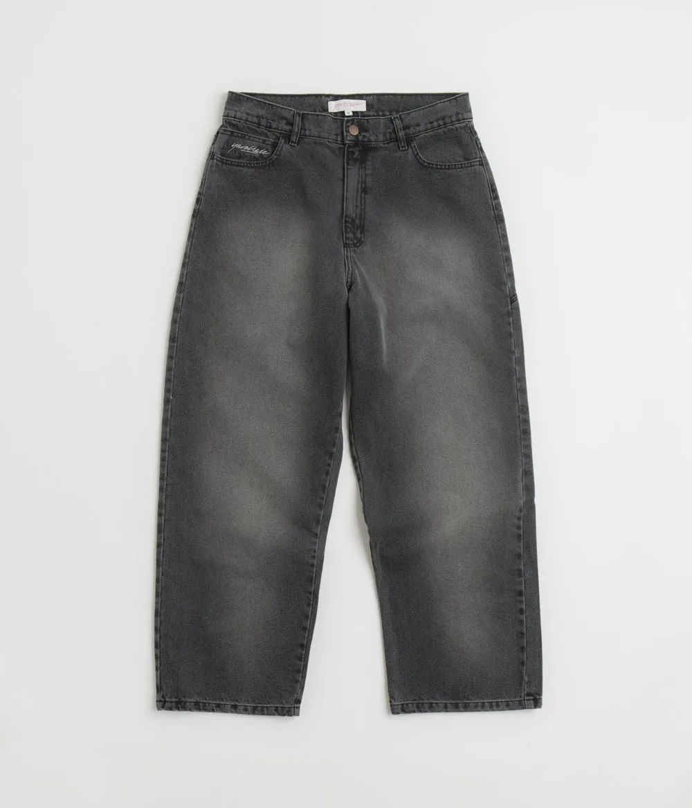 Yardsale Faded Slub Phantasy Jeans - Grey Flattering Fit Wear