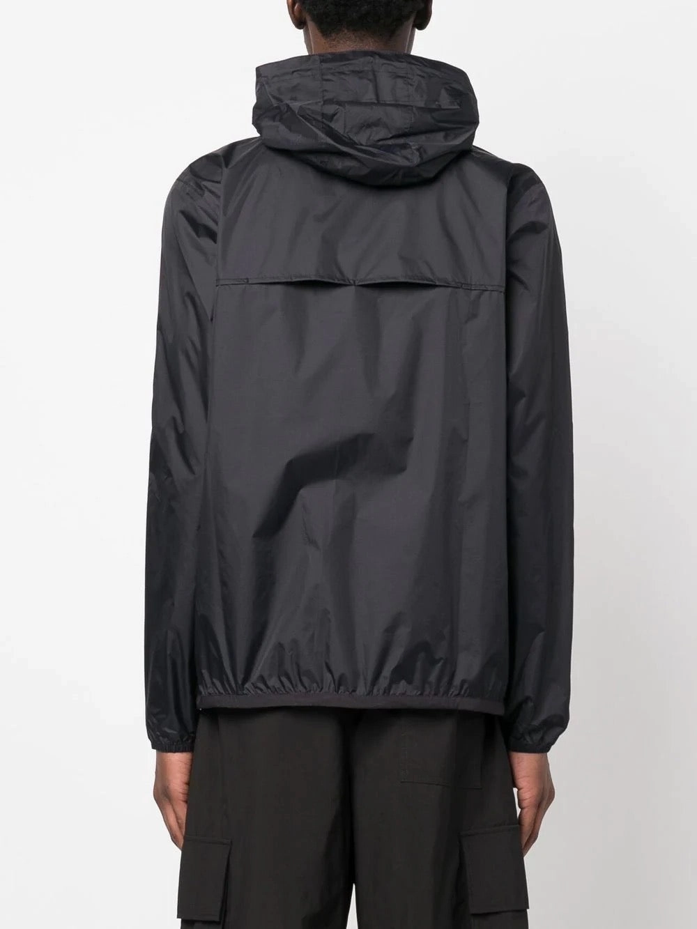 Danger Unisex K-Way Double Colours Cagoule - Orange/Black