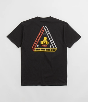 HUF x Kodak Triple Film T-Shirt - Black SoftTouchFinish