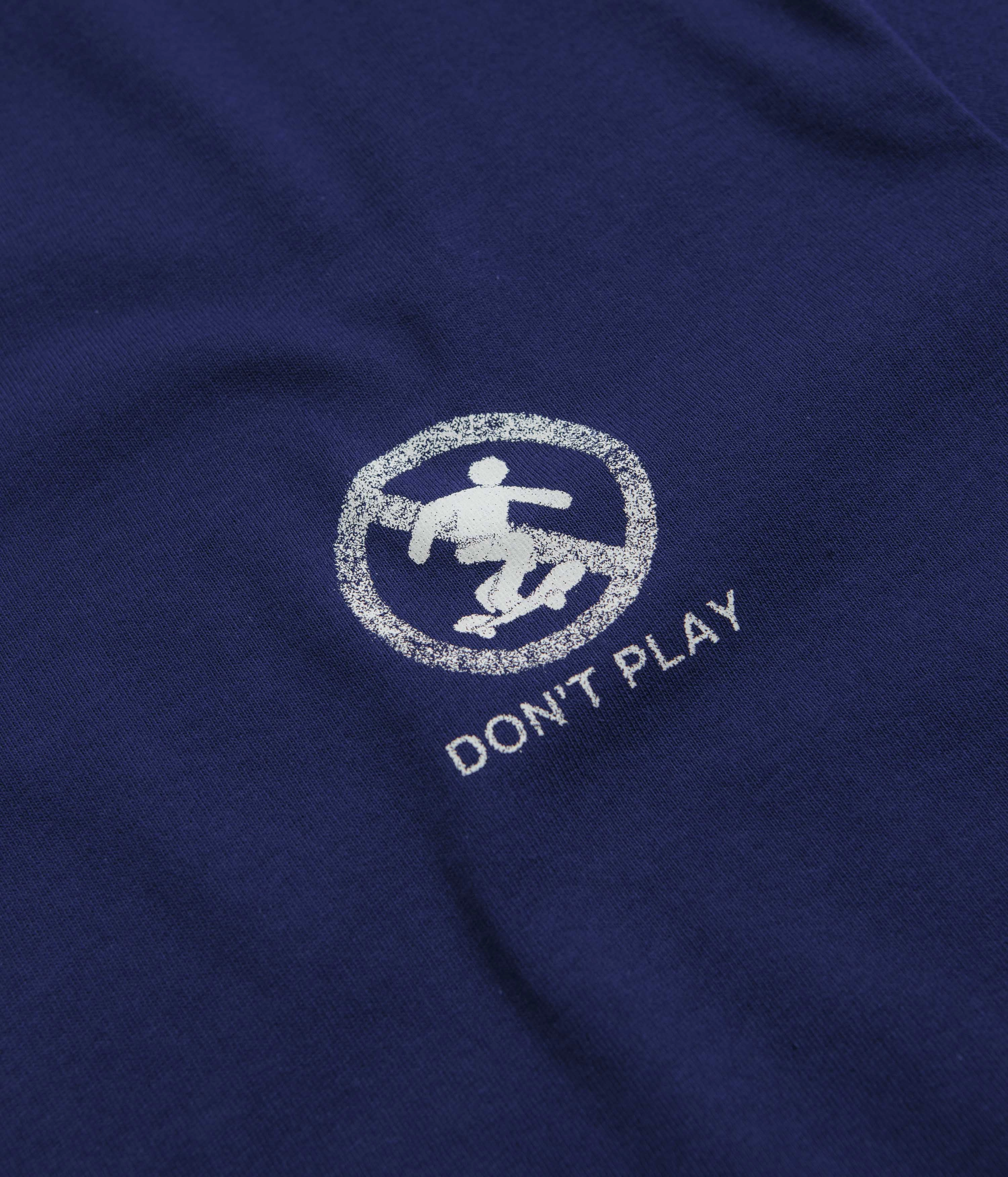 Polar Don't Play T-Shirt - Deep Royal Blue MultipurposeCuffs