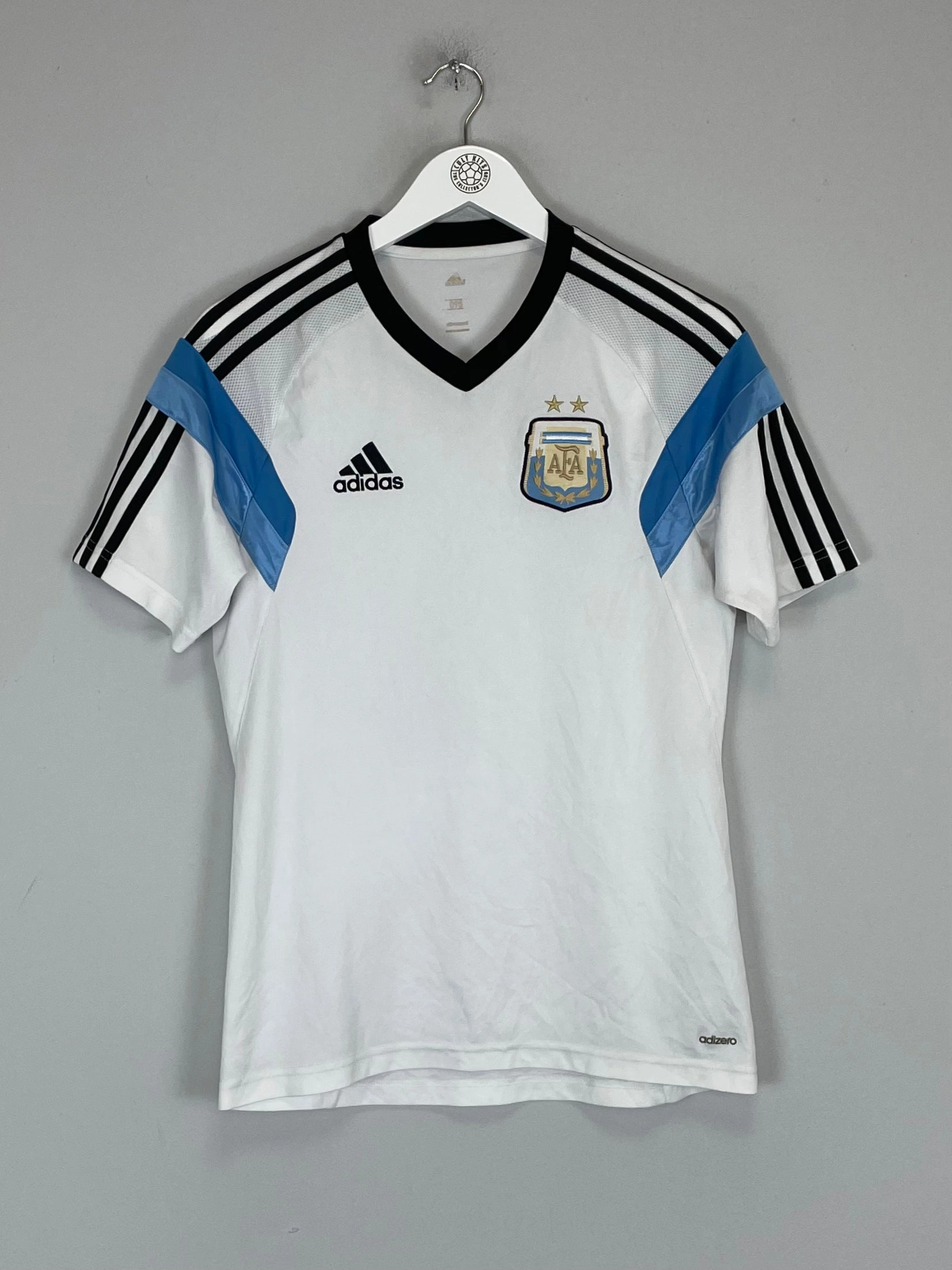 Laser Cut Edge 2011/12 ARGENTINA TRAINING SHIRT (S) ADIDAS