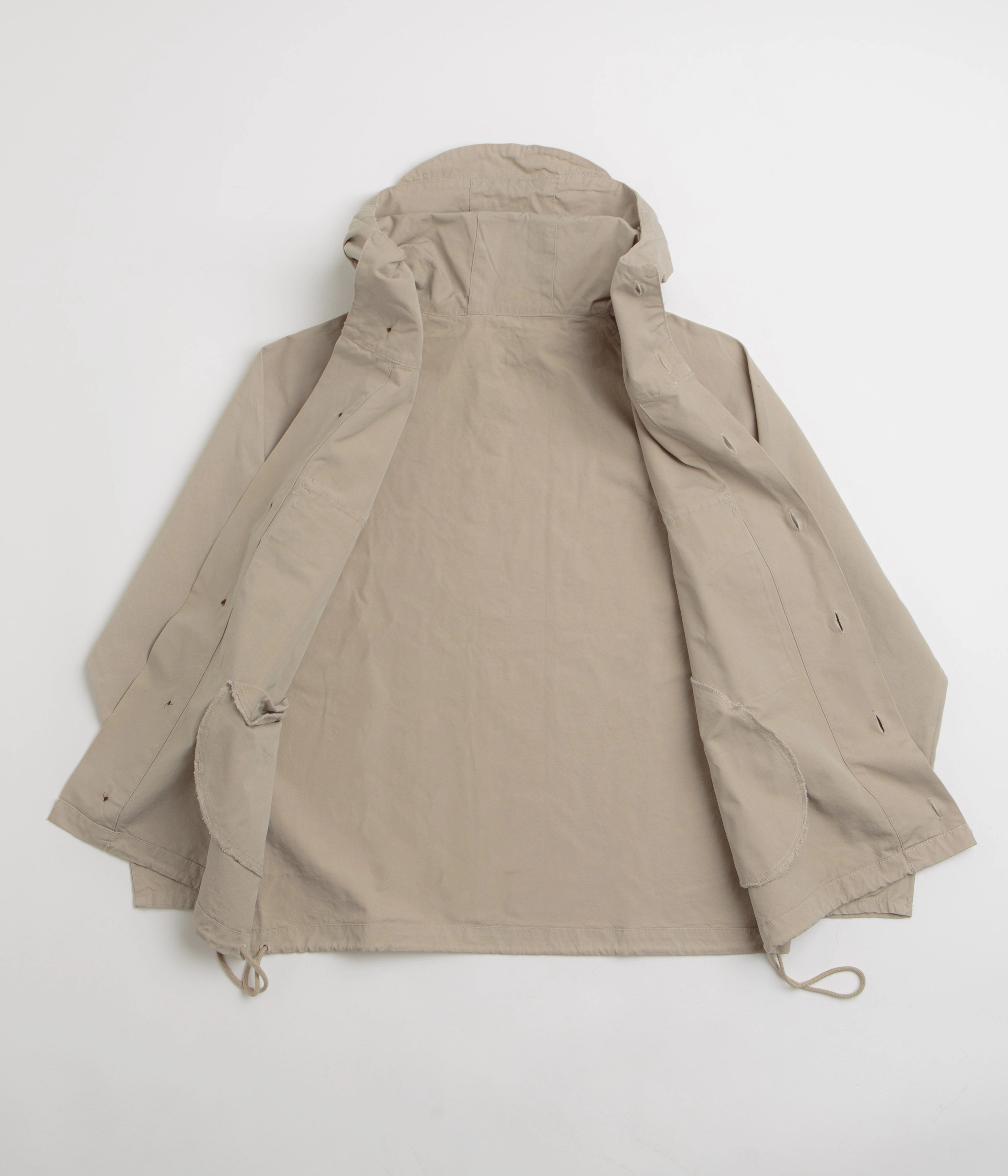 Light Padding Thermoregulating Insulation Service Works Allotment Parka - Abbey Stone