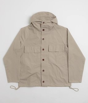 Light Fit Service Works Allotment Parka - Abbey Stone