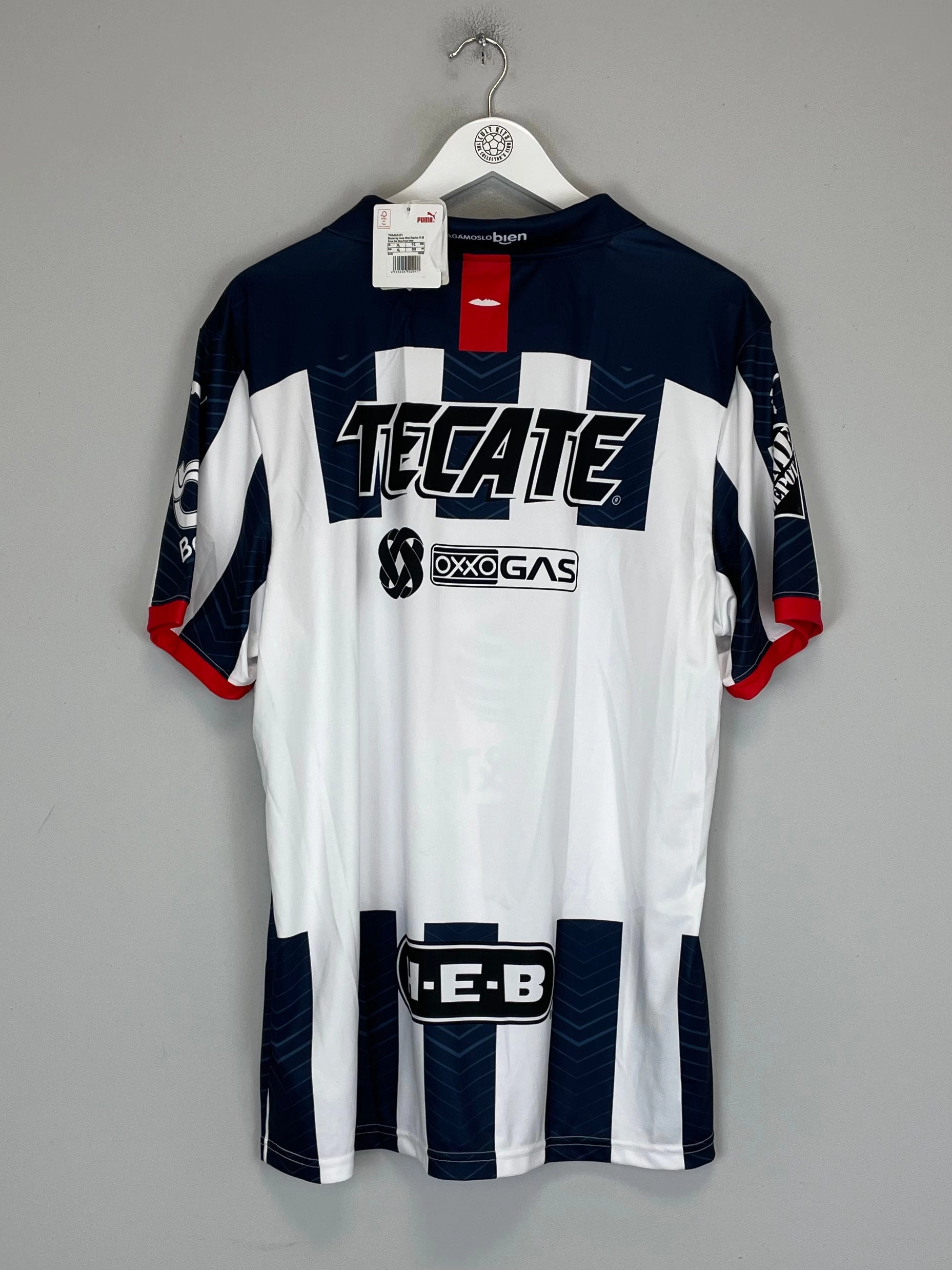 2019/20 MONTERREY *BNWT* HOME SHIRT (MULTIPLE SIZES) PUMA Anti Pilling Technology Sport Layer