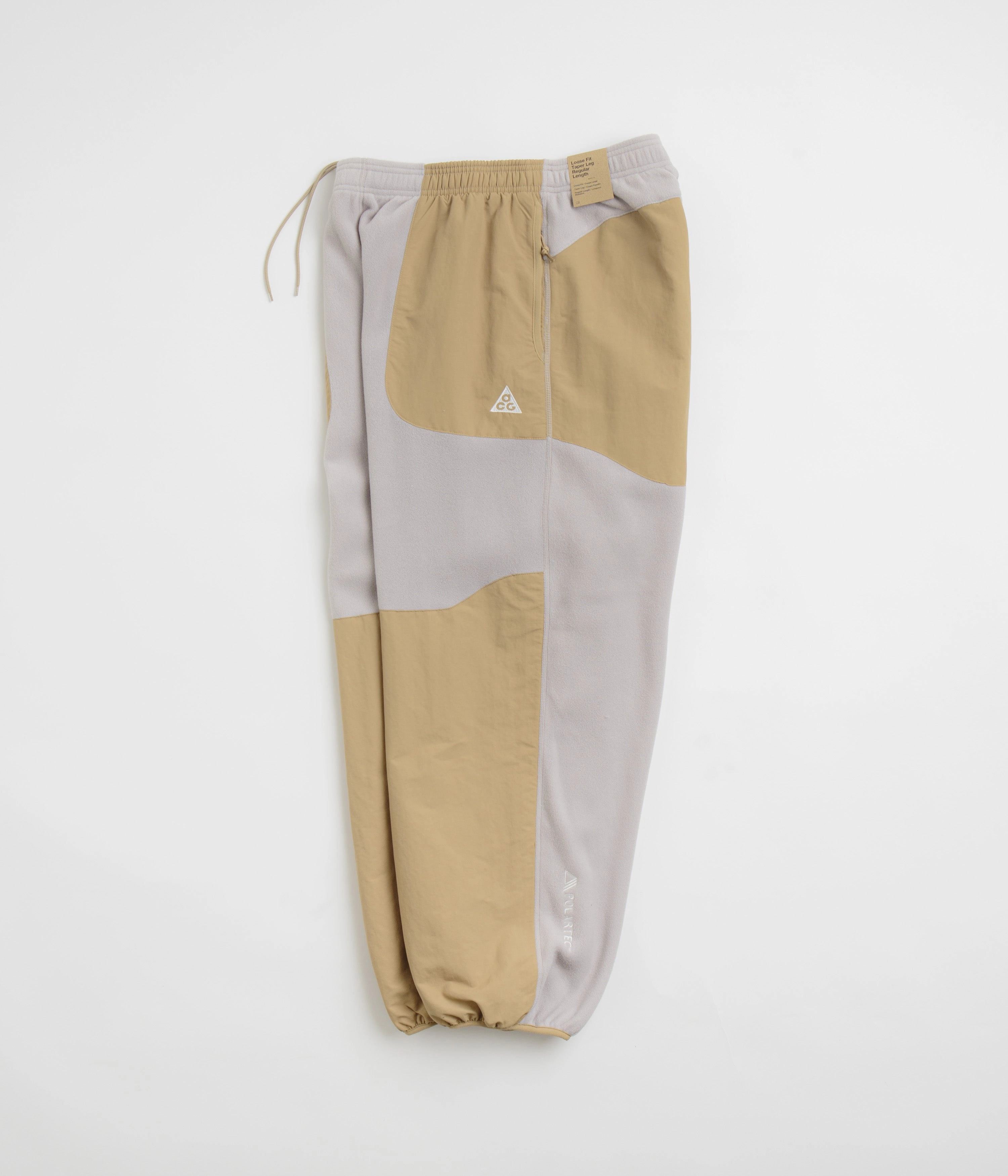 ripstop fabric Four Way Stretch Nike ACG Wolf Tree Plus Pants - College Grey / Parachute Beige / Summit White