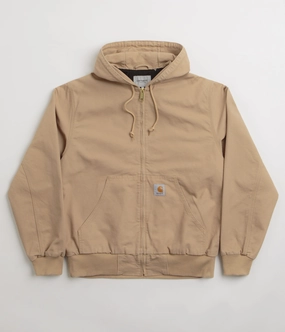 Carhartt OG Active Jacket - Dusty Hamilton Brown Rinsed Primaloft Insulation Travel Friendly
