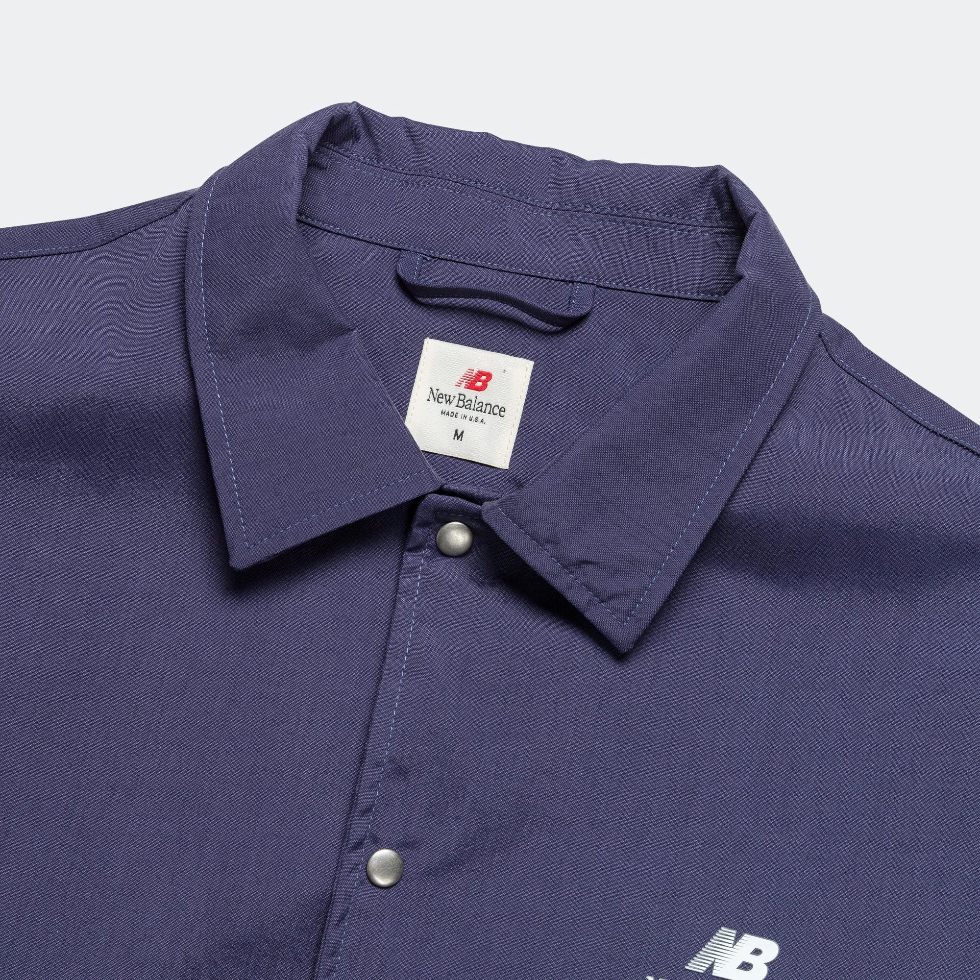 Tuckable Hem Coffee Run Made In USA Seasonal Work Shirt - Dark Mercury