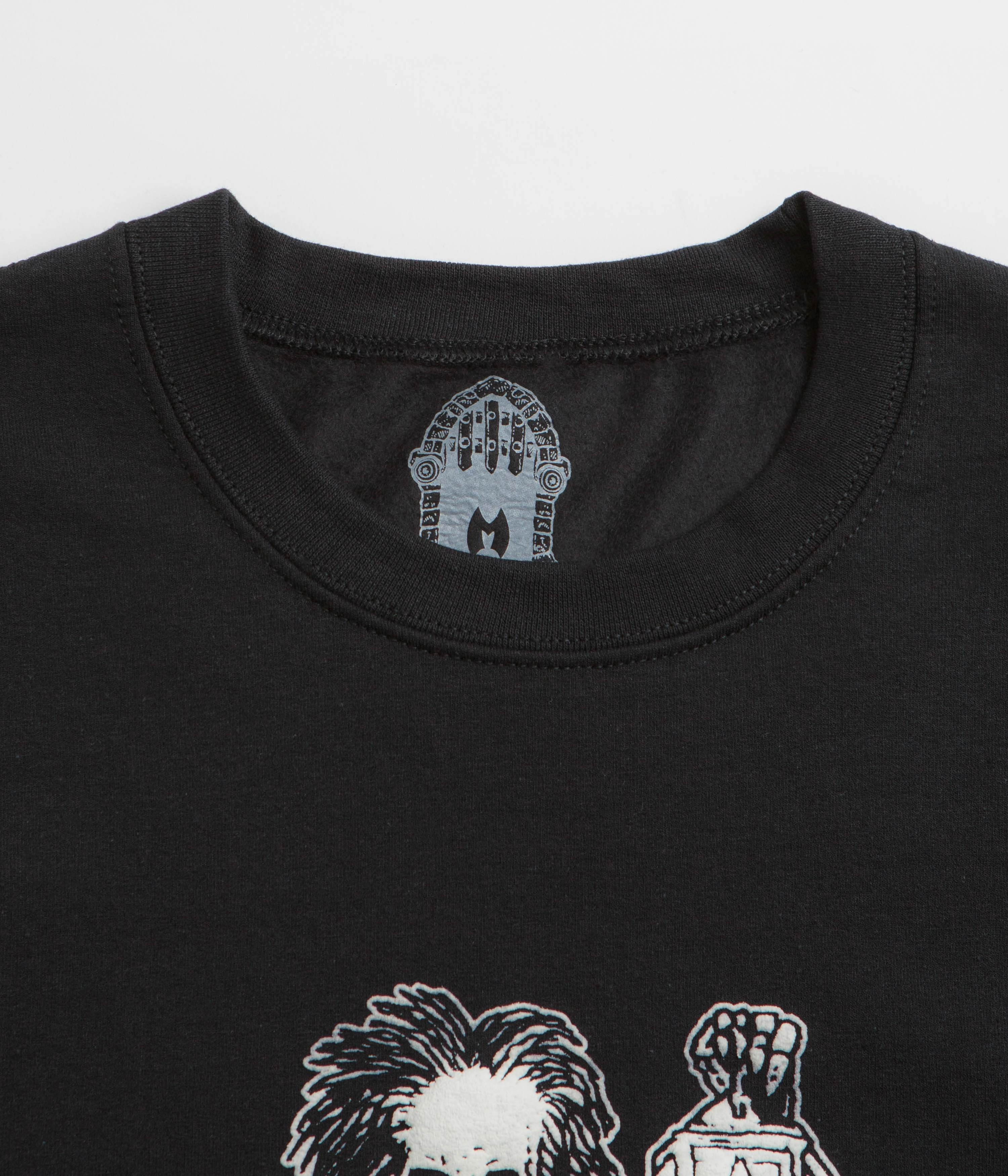 Dungeon Lights Out Crewneck Sweatshirt - Black duck cloth