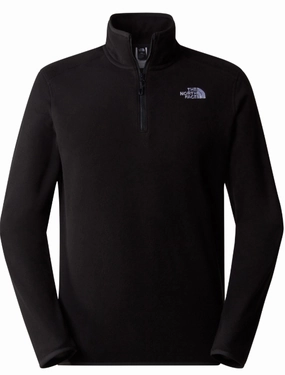 Trendy Outfit The North Face Ladies 100 Glacier Quart Zip Fleece | BLACK