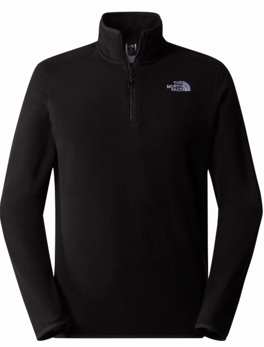 Trendy Outfit The North Face Ladies 100 Glacier Quart Zip Fleece | BLACK