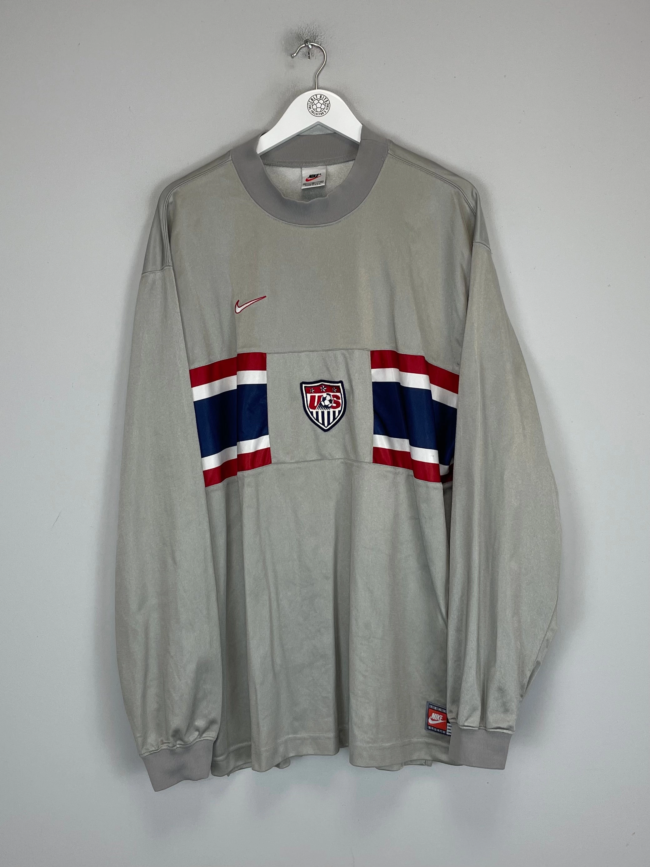 UV Protective Material 1995/98 USA GK SHIRT (XL) NIKE