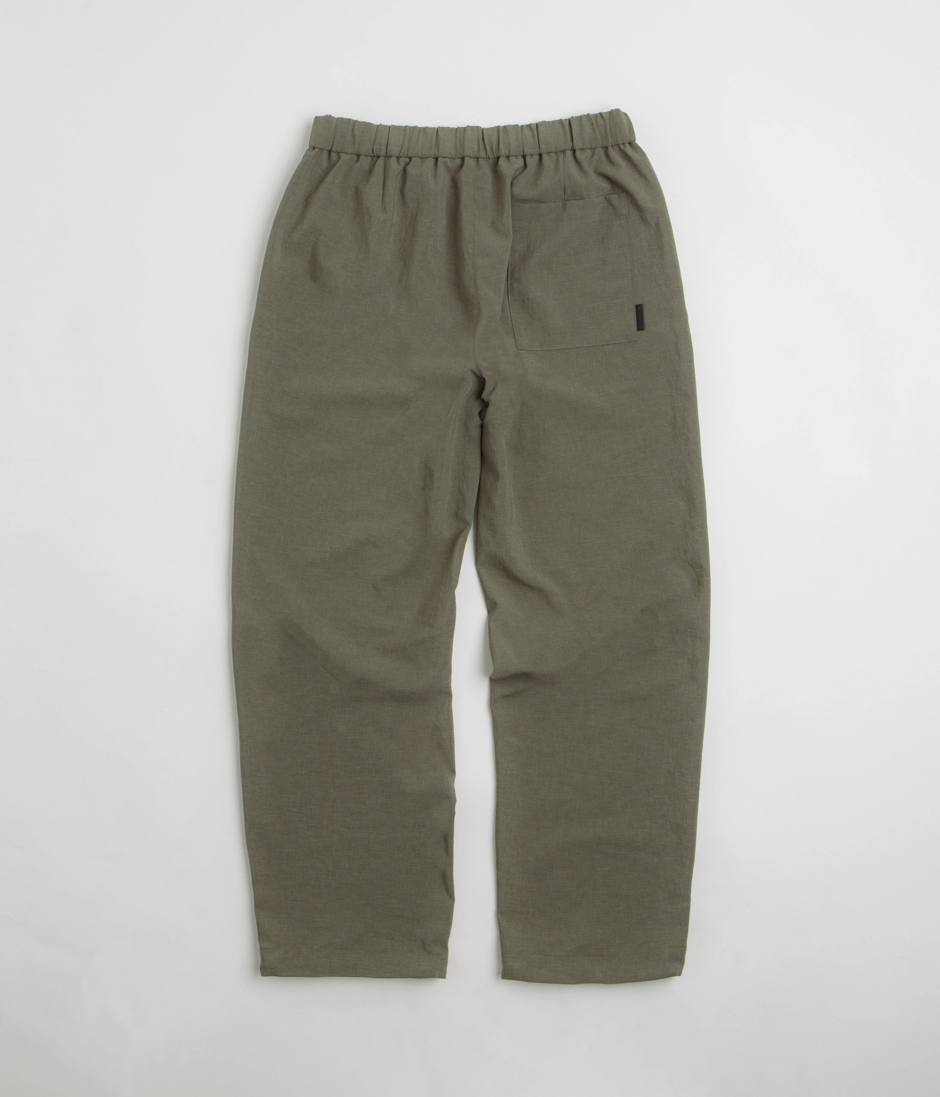 Office Friendly Snow Peak PE Light Poplin Pants - Olive