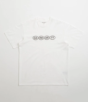 Carhartt Bumper T-Shirt - White / Black Essential Top