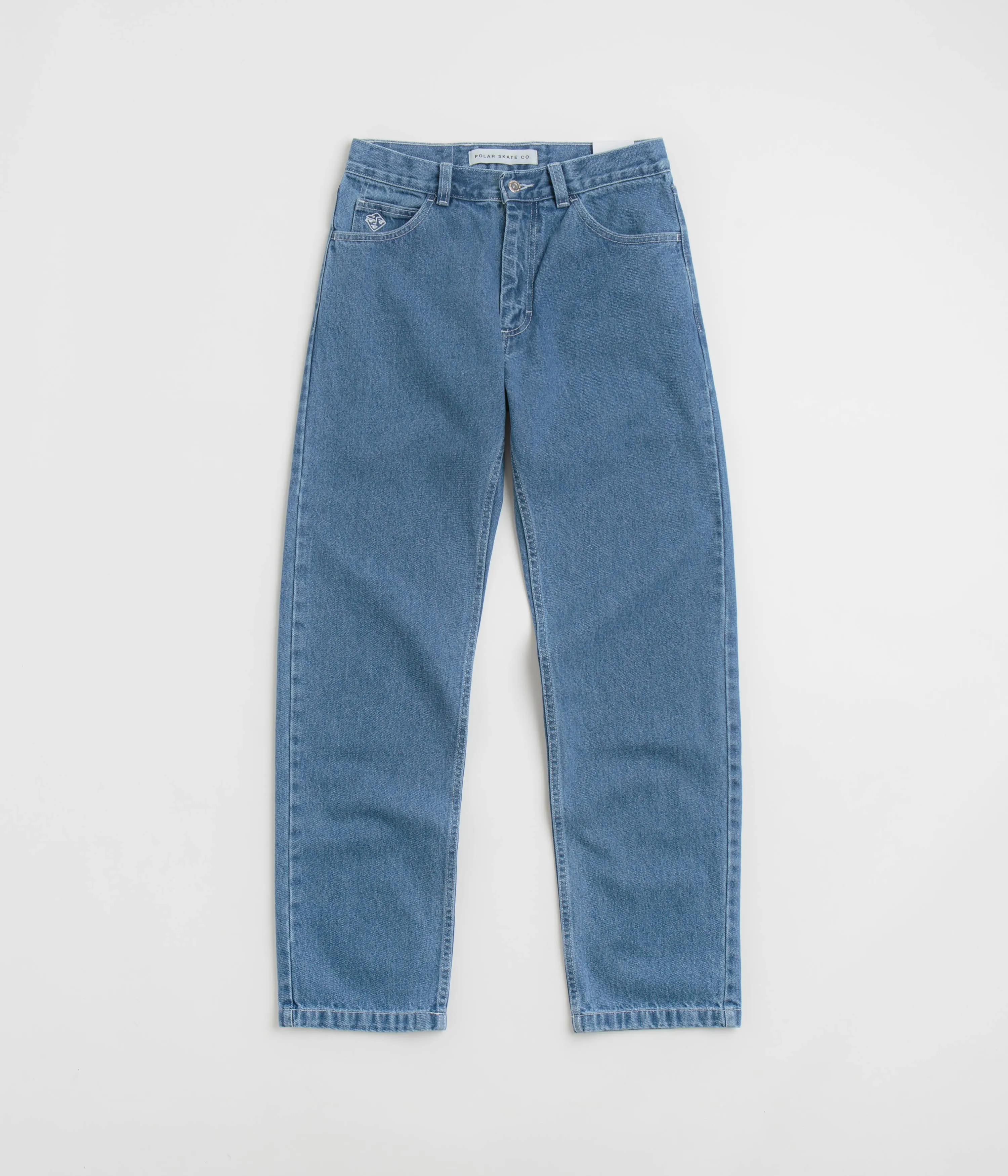 Polar 89 Pants - Blue Wash Versatile Outfit Vintage Lover Teen Outfit