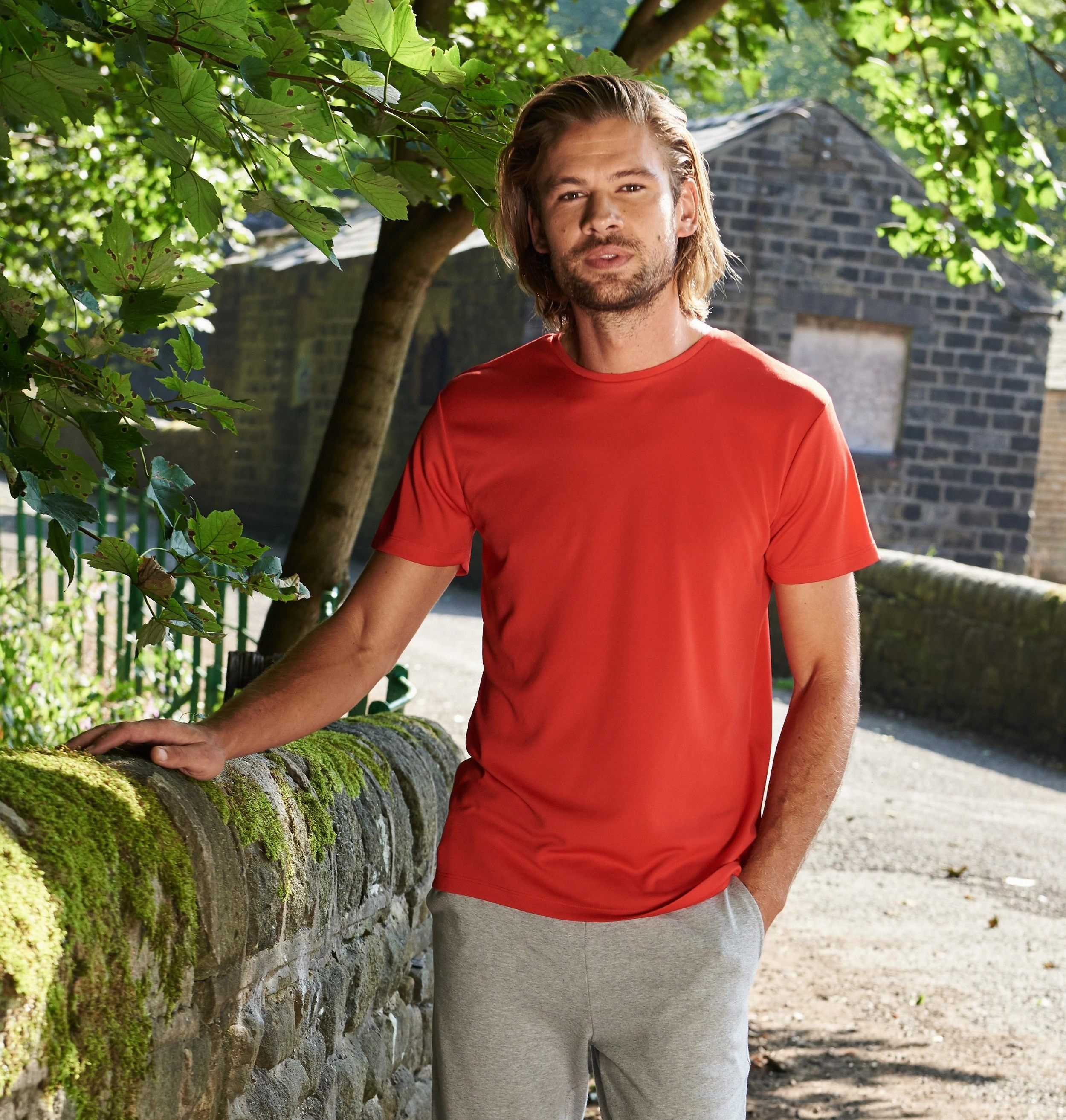 Stylish Design Ambaro Recycled Sports T-Shirt | ARCTIC WHITE