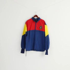 AMF 4 Men XXL Pullover Jacket Navy Alvsborgs Amfibergemente Kangaroo Pocket Top Sort