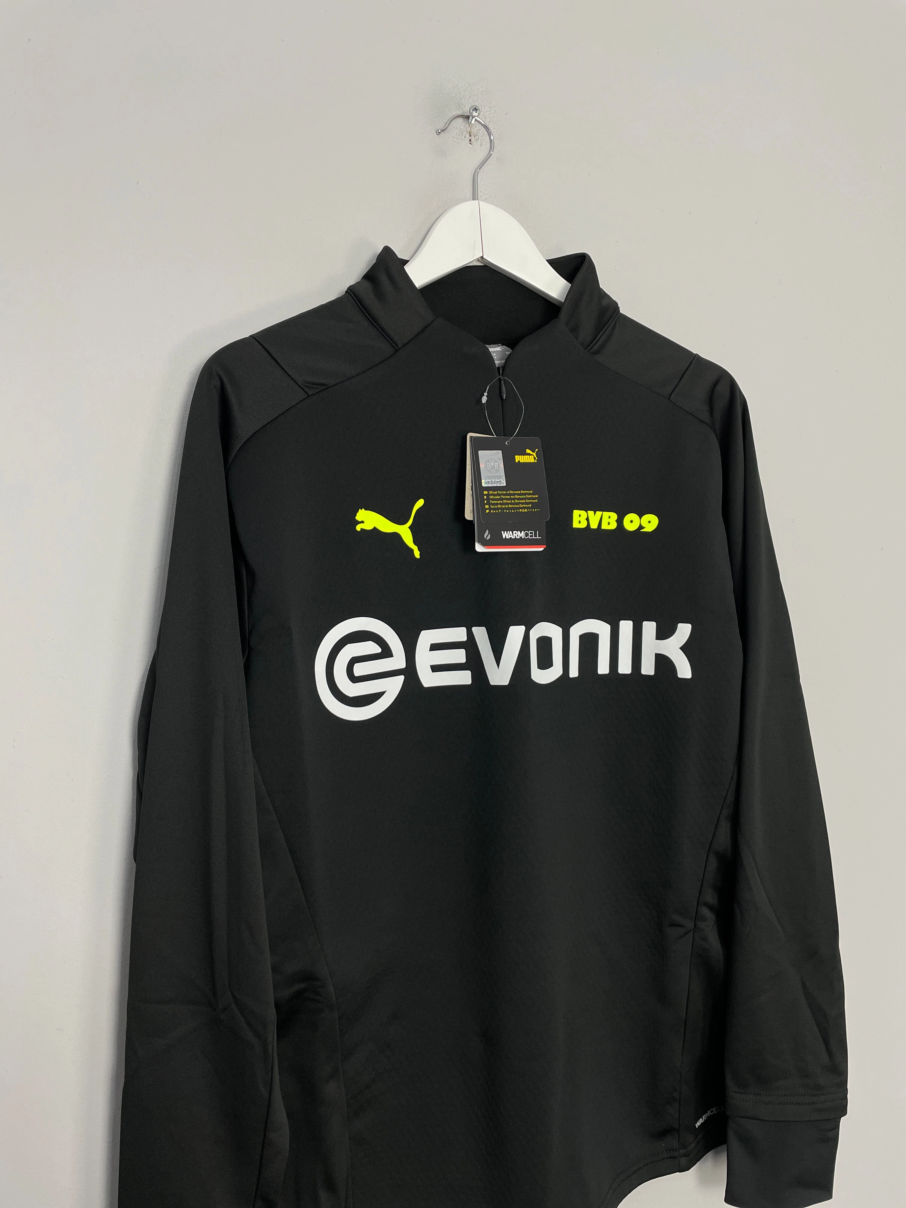 2021/22 Dortmund *BNWT* 1/4 Zip Training Fleece (Multiple Sizes) Puma shrink-resistant