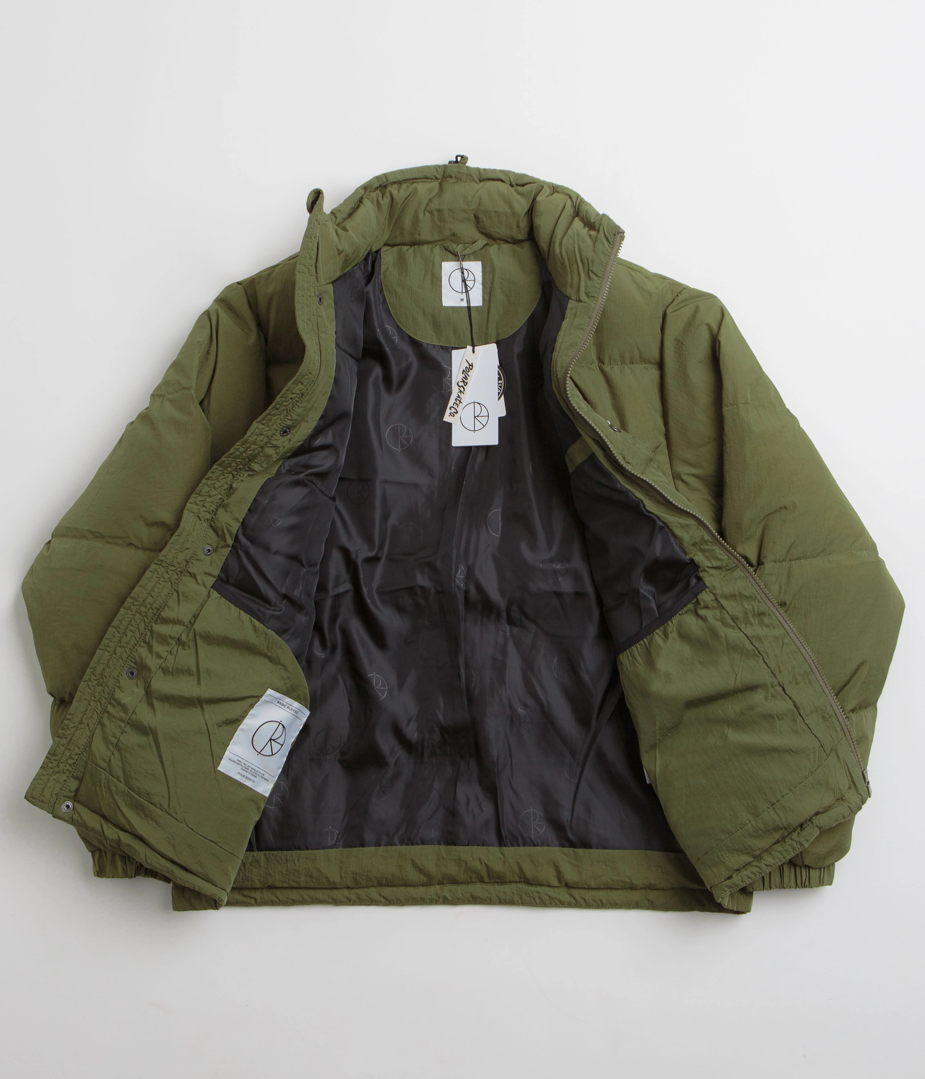 Publish painters Polar Basic Puffer Jacket - Army Green