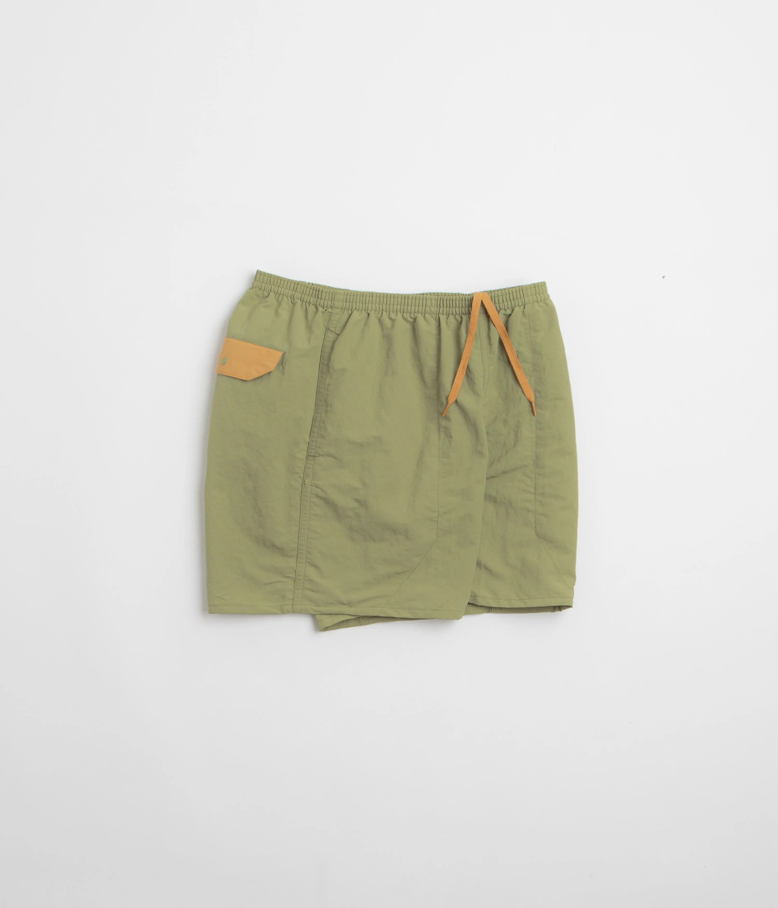 Ultra Lightweight Build Breathable fabric Patagonia Baggies 5" Shorts - Buckhorn Green