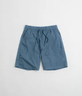 Abrasion Resistant Hem Service Works Poplin Printed Chef Shorts - Slate