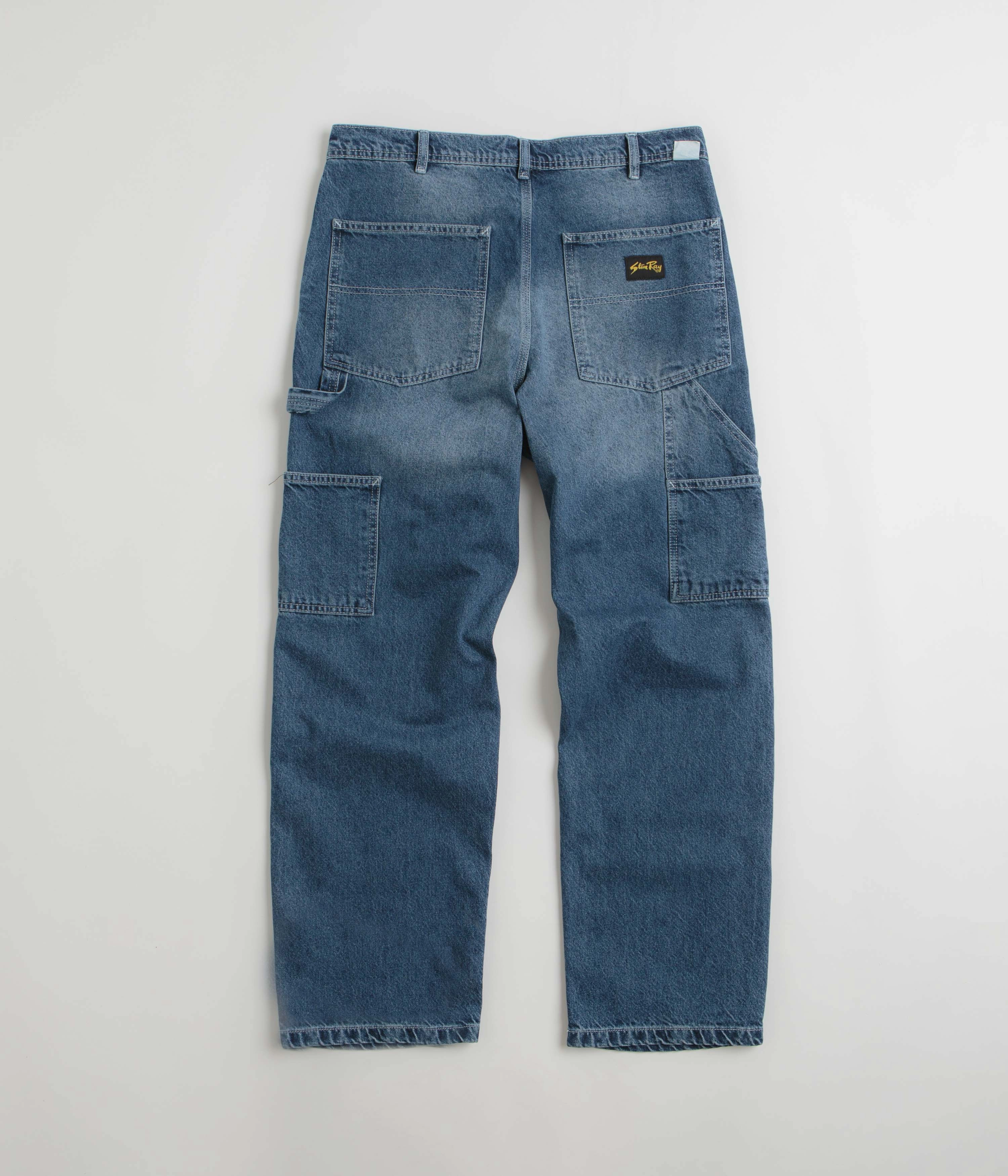 Stan Ray OG Painter Pants - 70's Stone Denim Water Repellent Coating Functional Comfort