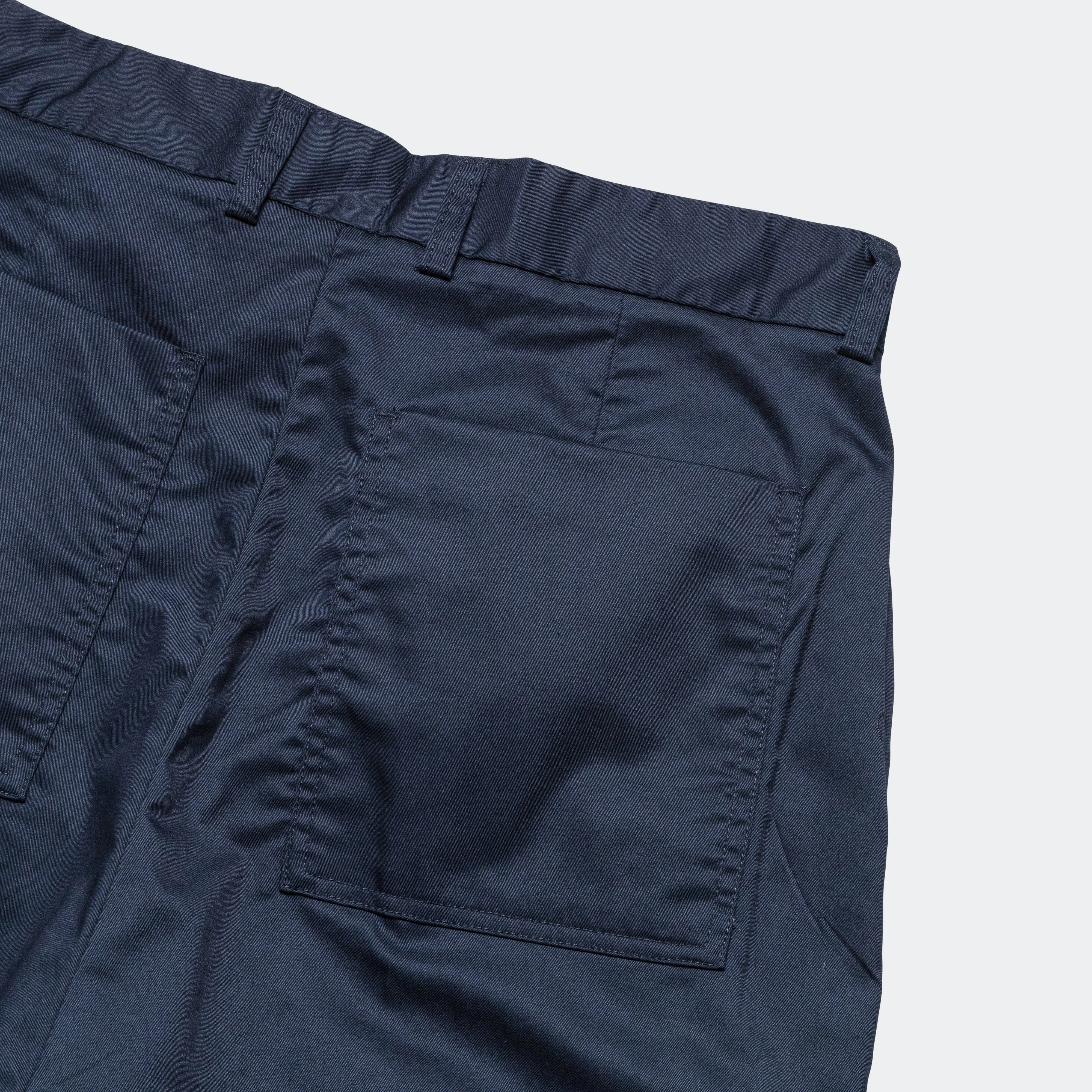 Durable Fit Dress Pant - Navy Solotex