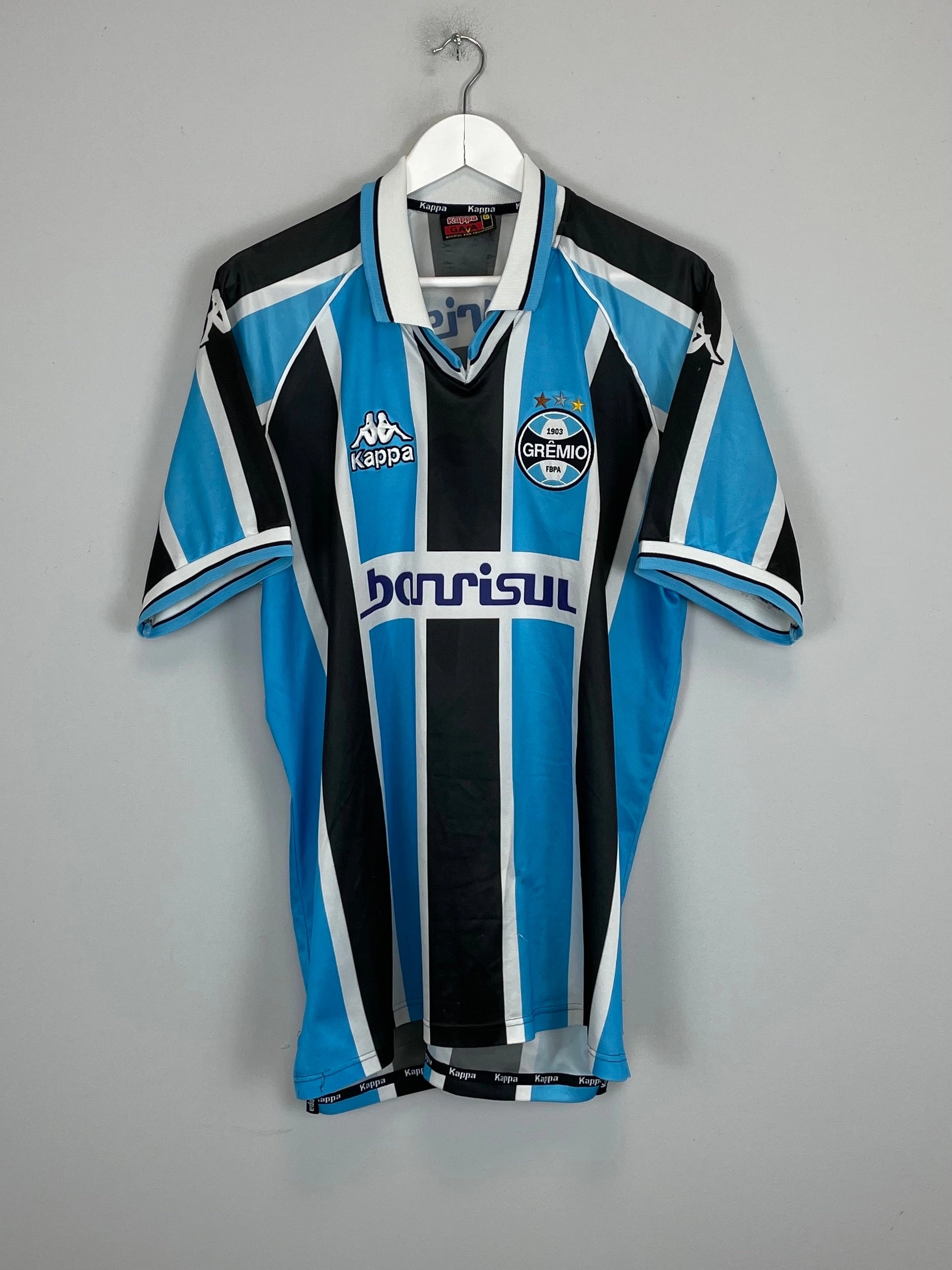 2001/02 GREMIO #10 HOME SHIRT (XL) KAPPA Anti Static Finish