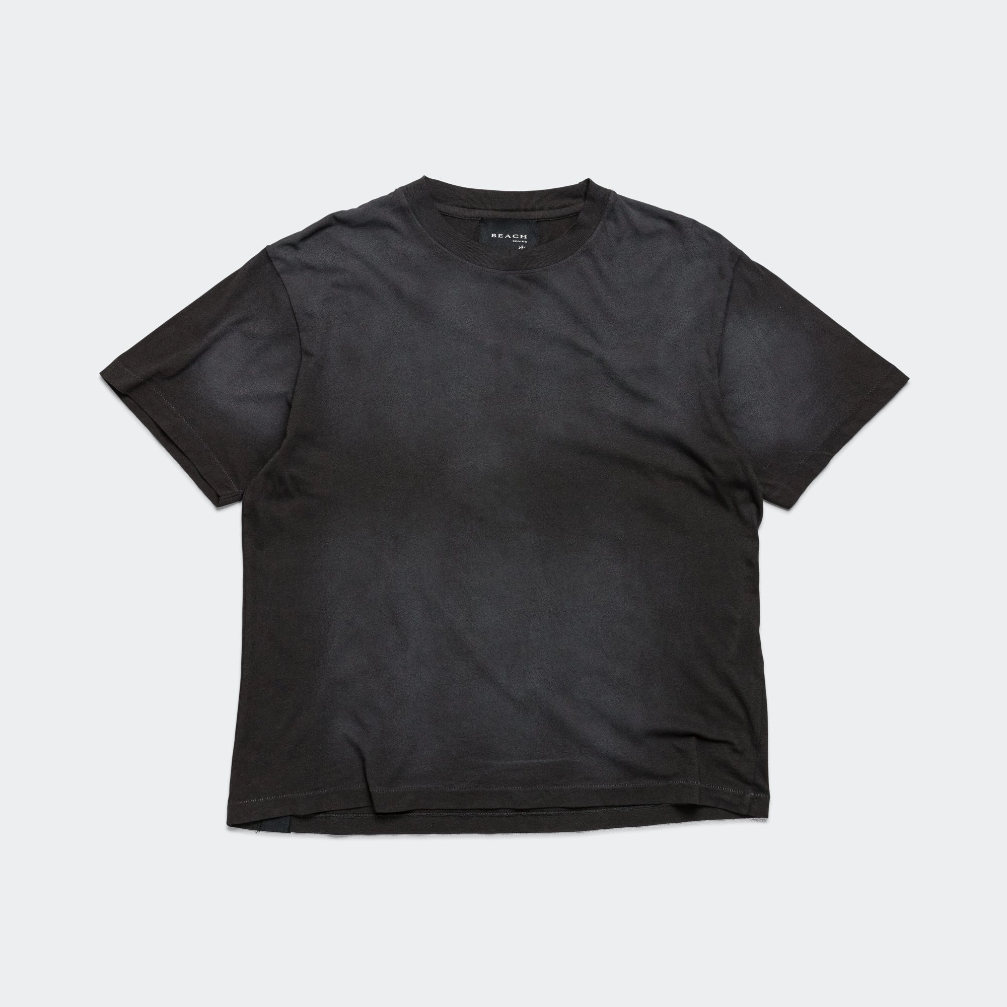 Lightweight Shirt Baby Tee - Sun Faded Black