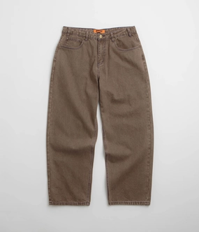 Modern Silhouette Essential Wear Butter Goods Warped Jeans - Washed Brown